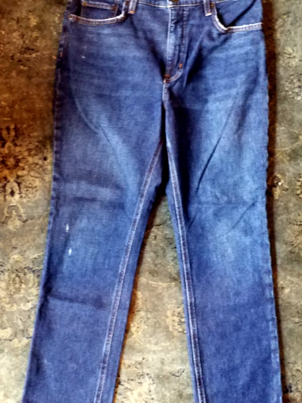 Lauren Ralph Lauren Straight-Leg Blue Denim Jeans